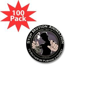 Stop Motion Animation Mini Button (100 pack) for $125.00