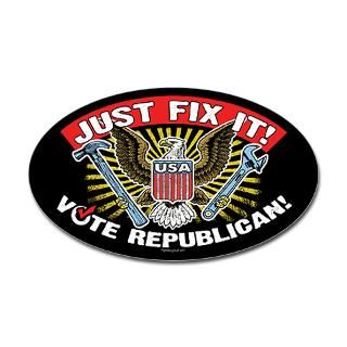 Just Fix It  RightWingStuff   Conservative Anti Obama T Shirts