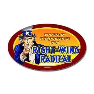 Right Wing Radical  RightWingStuff   Conservative Anti Obama T Shirts