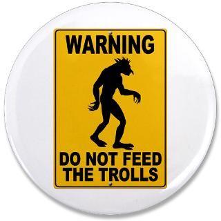 Do Not Feed the Trolls Rectangle Magnet (100 pack)
