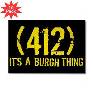 412 Its a Burgh Thing Rectangle Magnet (10 pack)