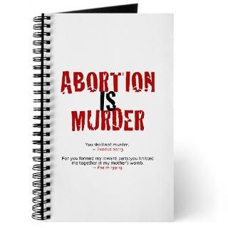 Abortion IS Murder   Journal