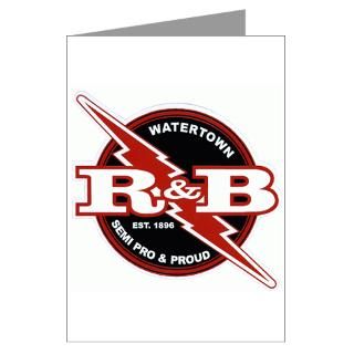 Watertown Red & Black  Semi Pro Football Logo Merchandise