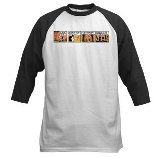 Falling Leaves Comic Strip Baseball Jersey