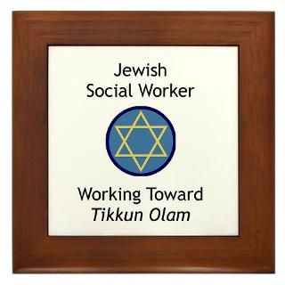 Jewish Social Worker Kids Baseball Jersey