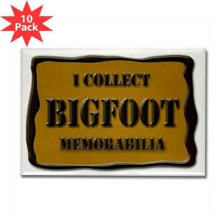 Bigfoot Memorabilia Rectangle Magnet (100 pack)