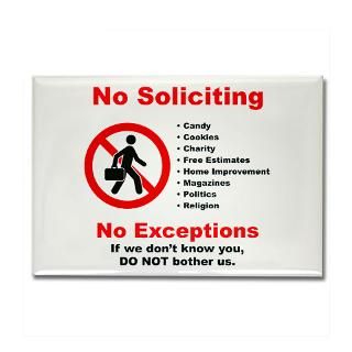 Buy a No Solicitor sign that really works