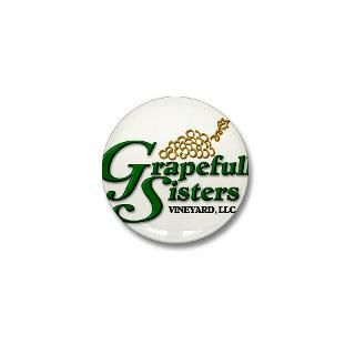 Grapefull Sisters Vineyard 2.25 Button (10 pack)