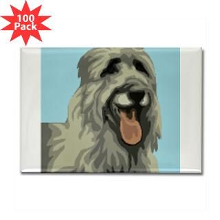 irish wolfhound rectangle magnet 100 pack $ 148 99