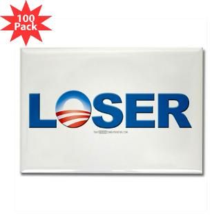 loser obama rectangle magnet 100 pack $ 153 99