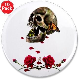 Skull, Butterflies & roses  Dis Dragon   Designs by Diana Pucci