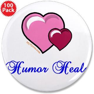 humor heals pink hearts 3 5 button 100 pack $ 159 99