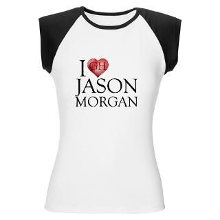 Heart Jason Morgan Womens Cap Sleeve T Shirt