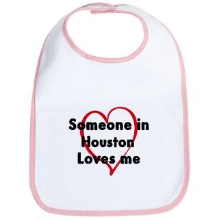 Home Gifts  Home Baby Bibs  Loves me Houston Bib