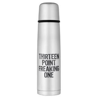 thirteen point freaking one   Large Thermos® Bottle by kikodesigns