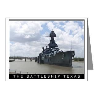 The Battleship Texas Greeting Cards (Pk of 10)