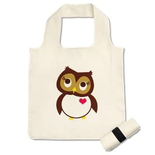 Art Gifts  Art Bags  Owl Love You Reusable Shopping Bag
