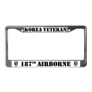 Korea Veteran License Plate Frame  Buy Korea Veteran Car License