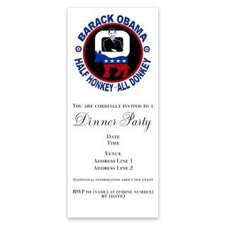 Barack Obama   Half Honkey, All Donkey Invitations by Admin_CP7767465