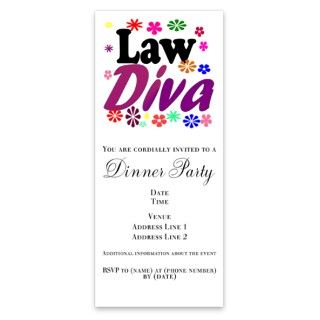 Law Diva (flowers) Invitations by Admin_CP3446944