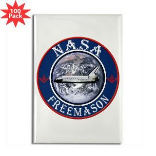 nasa free masons rectangle magnet 100 pack $ 189 99