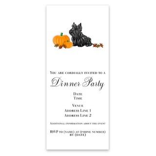 Scottish Terrier Halloween Invitations by Admin_CP3274207