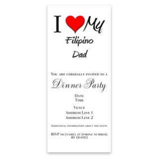 Love My Filipino Dad Invitations by Admin_CP10501932  507325363