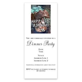 50th Birthday Card Invitations by Admin_CP5365703