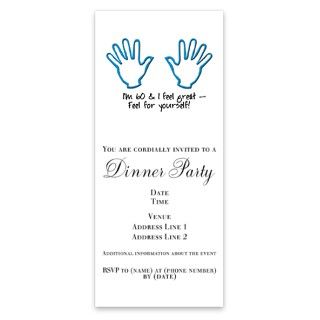 60th birthday feel for yourself BBQ Invitations by Admin_CP49581