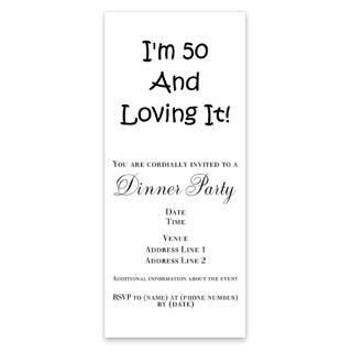 Happy 50Th Birthday Invitations  Happy 50Th Birthday Invitation