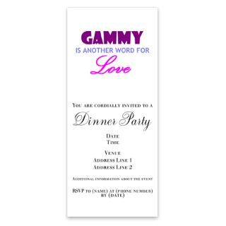 Gammy is another word for love. Invitations by Admin_CP4581715