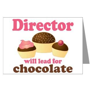 Music Director Chocolate Greeting Card for