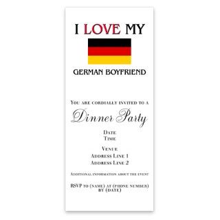 Love My German Boyfriend Invitations by Admin_CP10501932