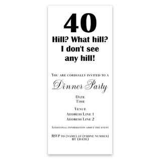 Happy 40Th Birthday Invitations  Happy 40Th Birthday Invitation