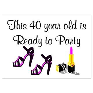 Birthday Party Invitations  Surprise 40Th Birthday Party Invitation