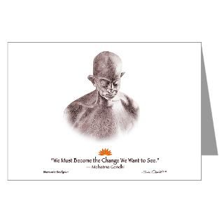 Mahatma Gandhi Greeting Cards (Pk of 10) for