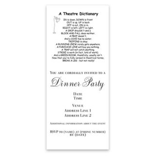 Theatre Dictionary Invitations by Admin_CP4167732  512556693