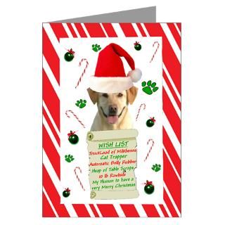 Yellow Labrador Christmas Greeting Cards  Buy Yellow Labrador