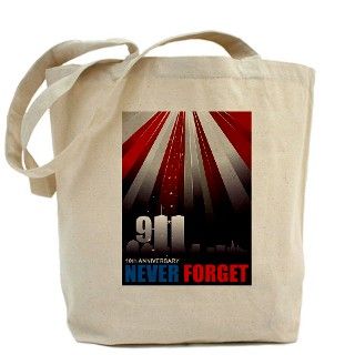 Gifts  10Th Anniversary Bags  911 September 11th   10th Ann Tote Bag