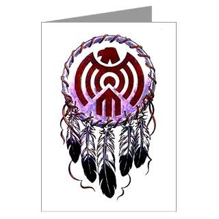 Native American Dreamcatcher Greeting Cards (Pk of for