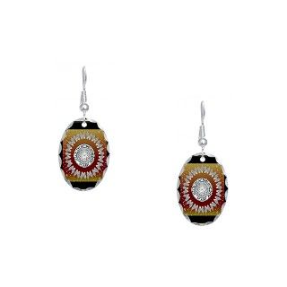 Cherokee Gifts  Cherokee Jewelry  Cherokee Nation Earring Oval Charm