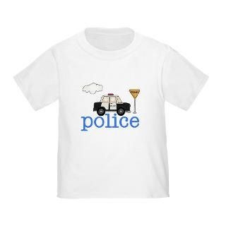 Police Car Toddler T Shirt  Police, Fire, EMT Infant/Toddler T shirts