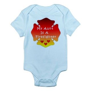 911 Gifts  911 Baby Clothing  Firefighter Aunt Infant Bodysuit