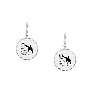 Baby Gifts  Baby Jewelry  Giraffenapping Earring Circle Charm