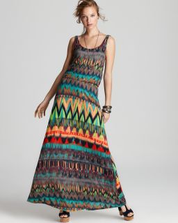 Ella Moss Dress   Tribal Maxi Dress
