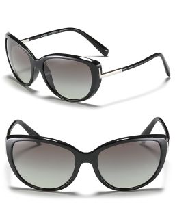 Prada Womens Timeless Conceptual Metal Cat Eye Sunglasses