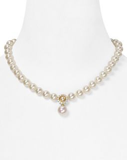Majorica Gold Sparkle Pearl Necklace, 18