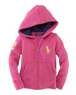 Ralph Lauren Childrenswear Toddler Girls Hoodie   Sizes 2T 4T