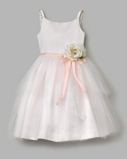US Angels Girls Ballerina Flower Dress   Sizes 2T 10