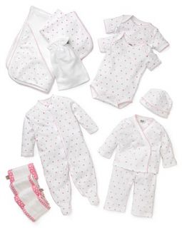 Noa Lily Infant Girls Hearts 12 Piece Gift Set   Sizes 3 6 Months